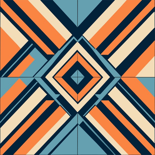 Geometric background seamless pattern