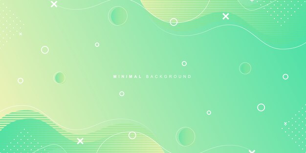 Vector geometric background with vibrant minimal shape