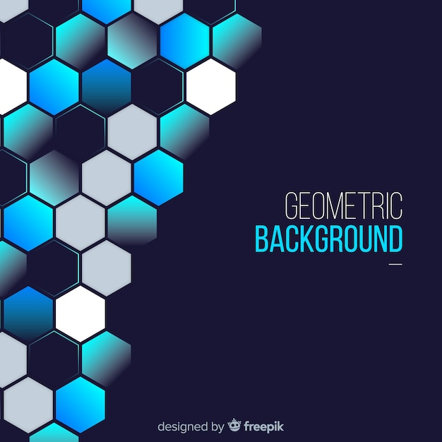 Vector geometric background