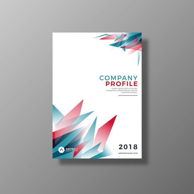 Geometric business brochure