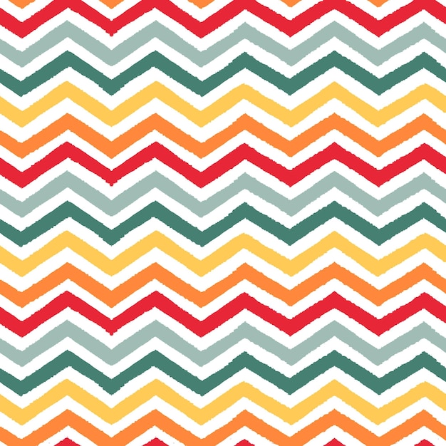 Vector geometric chevron seamless pattern