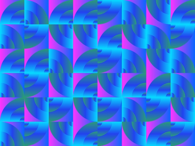 Geometric color gradient vector background