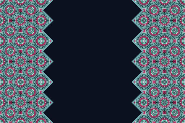 Geometric colorful seamless lineal pattern