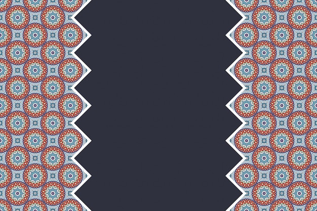 Geometric colorful seamless lineal pattern