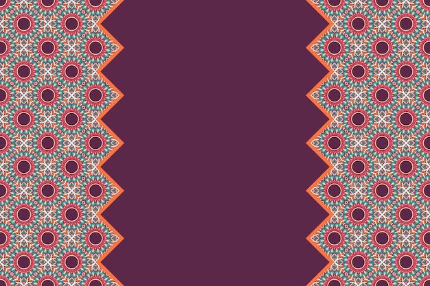 Geometric colorful seamless lineal pattern