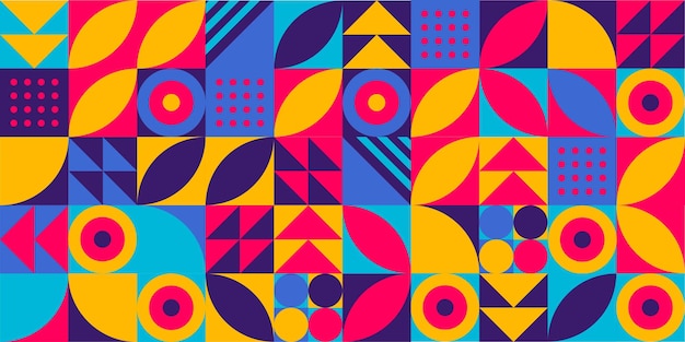 Elemento di disegno geometrico mezzitoni grafico forme colorate linea forme vettoriali astratto backgrou murale