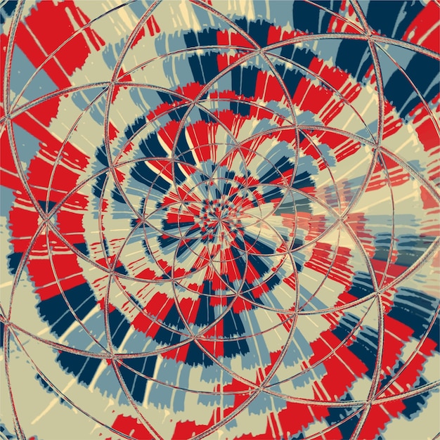 Vettore disegno geometrico mosaico di un vettore caleidoscopio astratto mosaico sfondo colorato futuristico sfondo geometrico motivo triangolare mosaico texture effetto vetro colorato