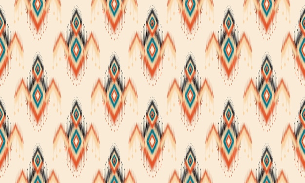 ベクトル 幾何学的なエスニックオリエンタルイカットパターンbackgroundcarpetwallpaperclothingwrappingbatikfabricvectorillustrationembroideryスタイルの伝統的なデザイン