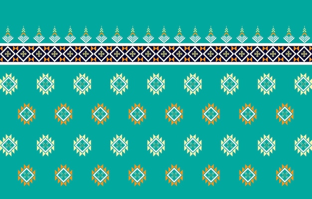 Geometric ethnic oriental pattern traditional design for clothing, fabric ,book and blueprint