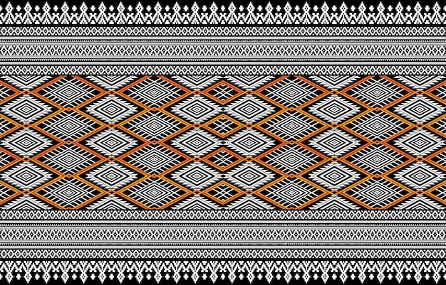 Geometric ethnic oriental seamless pattern traditional Design for background,carpet,wallpaper,cloth