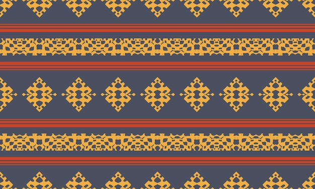 Geometric ethnic oriental seamless pattern traditional