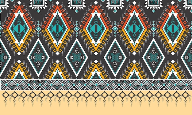 기하학적 민족 Pattern.carpet,wallpaper,clothing,wrapping,batik,fabric,vector 그림 자 수 스타일입니다.