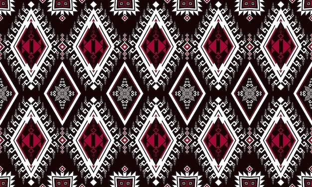 기하학적 민족 Pattern.carpet,wallpaper,clothing,wrapping,batik,fabric,vector 그림 자 수 스타일입니다.