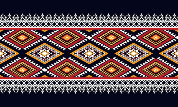 Geometric ethnic pattern seamless.
Design for background,carpet,wallpaper,clothing,wrapping,Batik,fabric,Vector illustration.embroidery style.