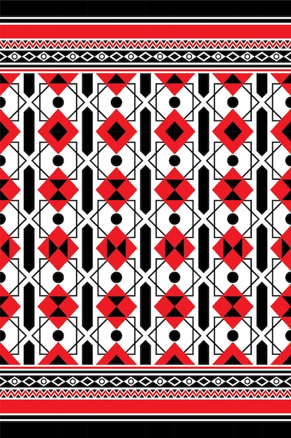 Geometric fabric seamless pattern modern design vector illustration