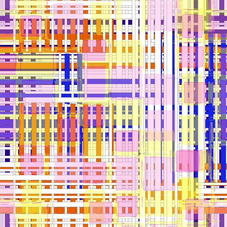 Vector geometric fashion color fashion background pattern seamless