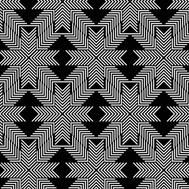 Geometric golden minimalistic pattern