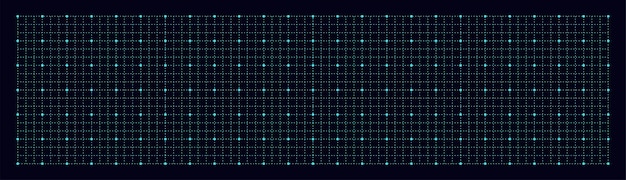 Geometric grid with squares background