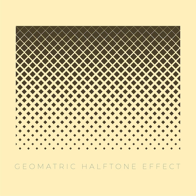 Geometric Halftone Pattern Design