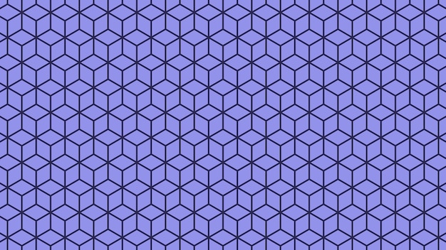 Vector geometric hexagon background