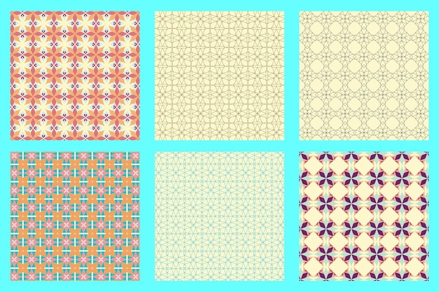 Geometric KDP Pattern Coloring pages