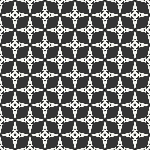 Geometric line lattice seamless arabic pattern.