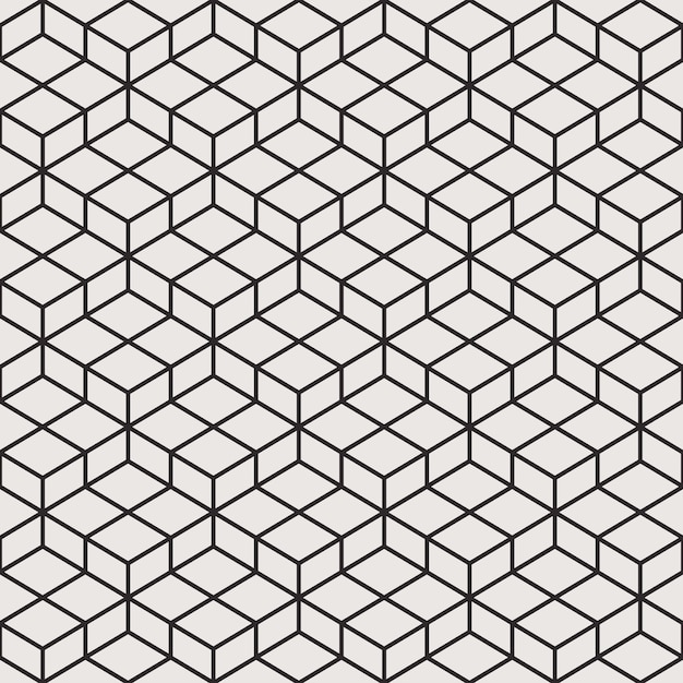 Geometric Line Pattern Vector