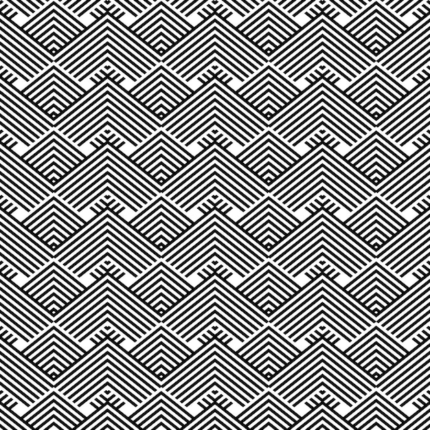 Geometric lines pattern background