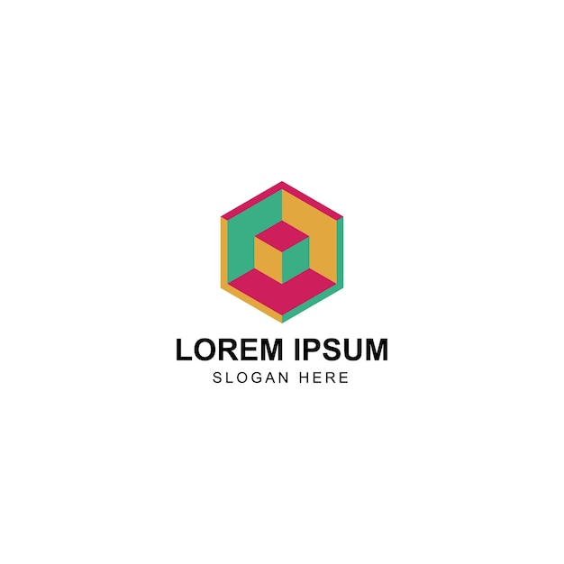 Geometric logo design