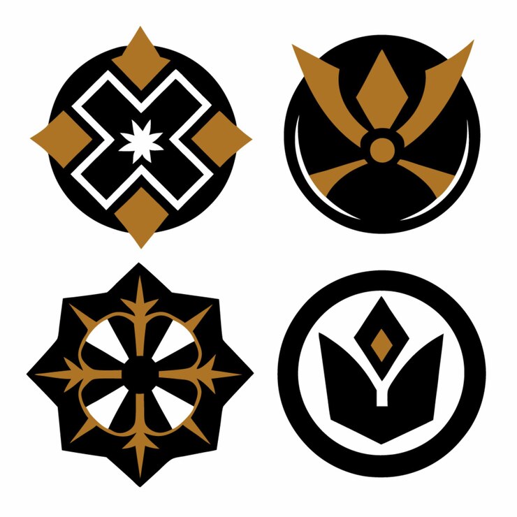 Vector 기하학적 로고 디자인