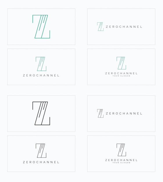 Vector geometric logos eps