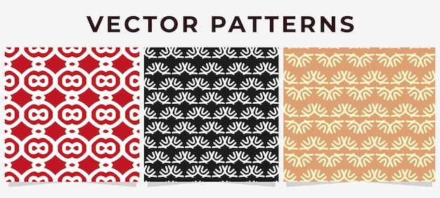 Geometric luxury pattern collection which Shape pattern desing