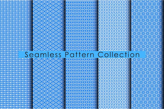 geometric luxury pattern set geometric seamless pattern set