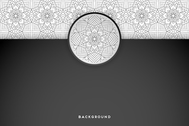 geometric mandala background