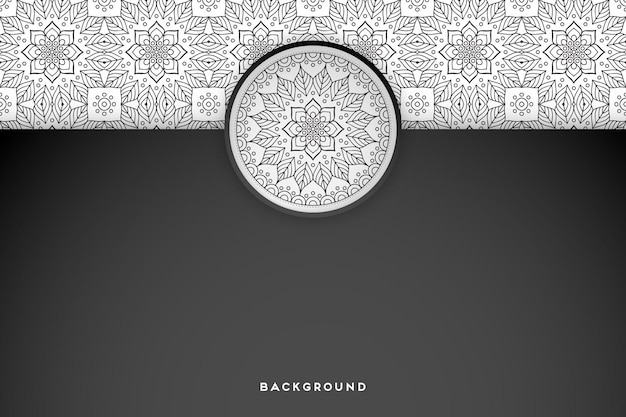 geometric mandala background