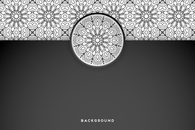 geometric mandala background