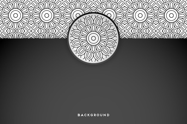 geometric mandala background