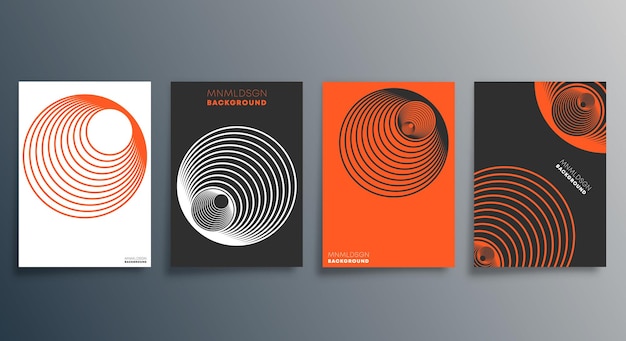 Design minimale geometrico per volantini poster copertina brochure sfondo tipografia o altri prodotti di stampa illustrazione vettoriale