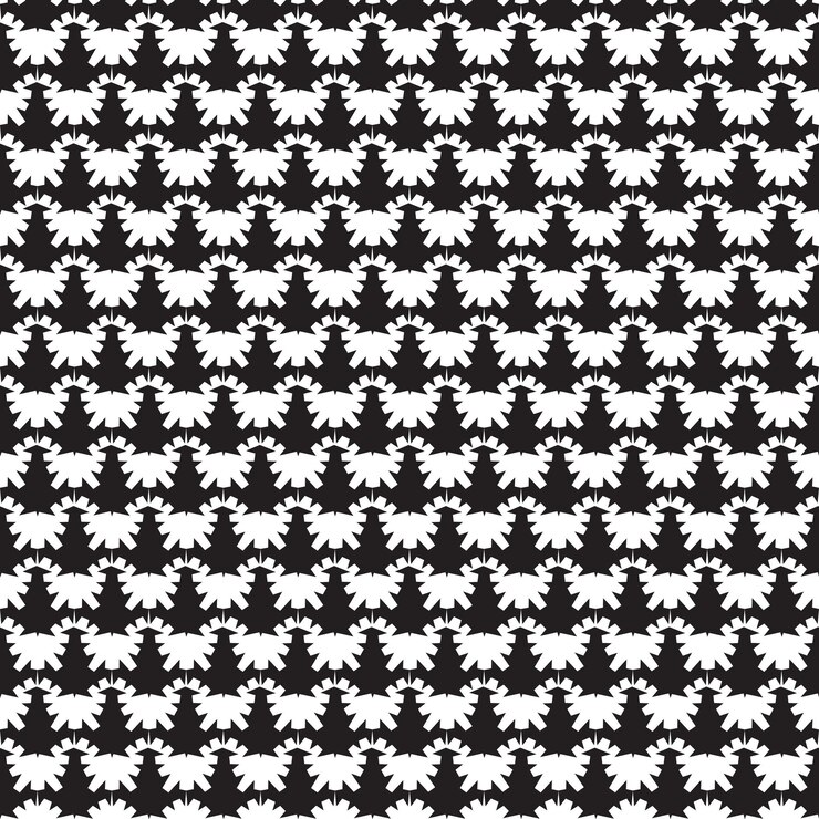Vector geometric minimalistic seamless patterns vector art design