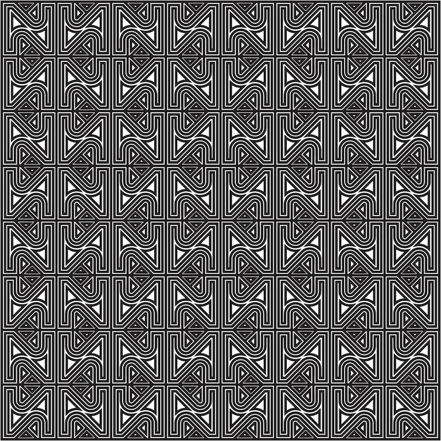 Geometric modern seamless pattern