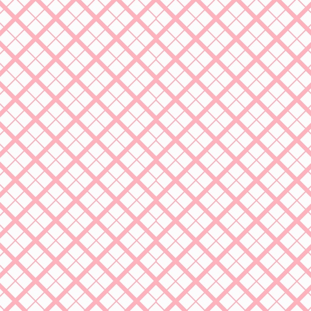 Vector geometric motif ethnic pattern design in sweet pink color