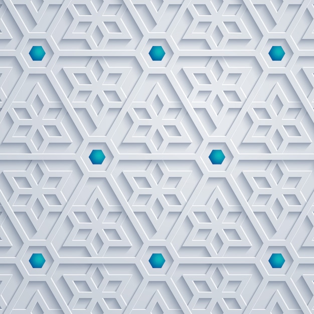 Геометрический орнамент арабский узор абстрактный фон