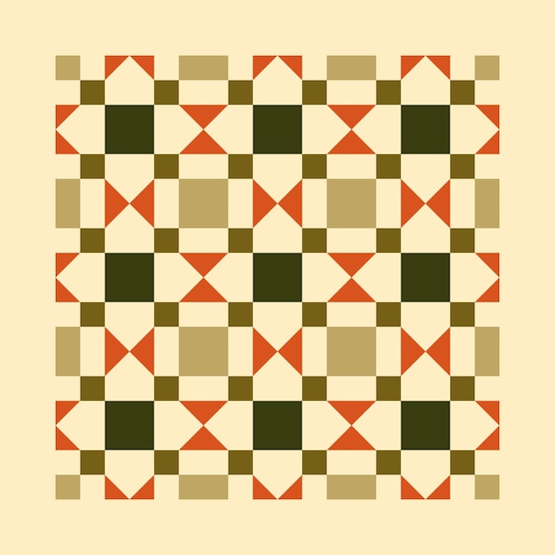 Vector geometric pattern 42