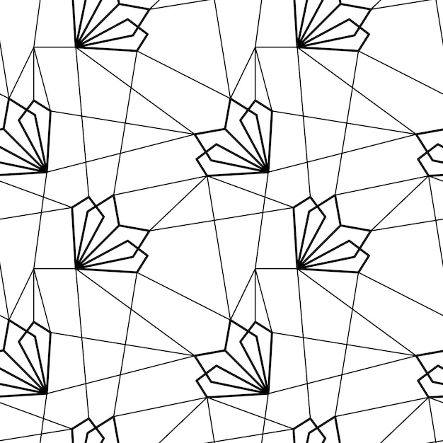 Vector geometric pattern 6