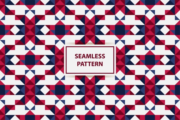 Geometric pattern background Seamless texture Vector illustration