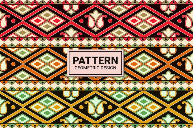 Geometric pattern background