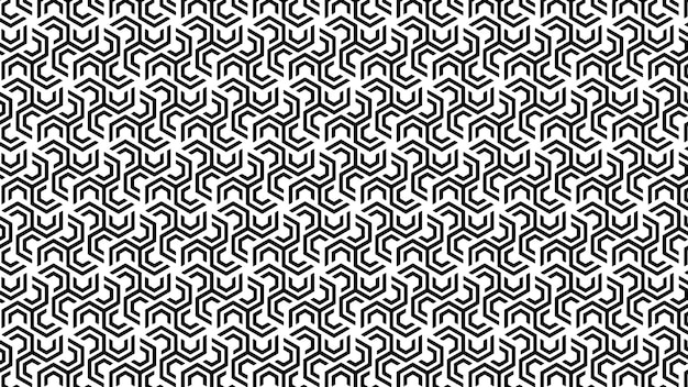 Geometric pattern design vector 05