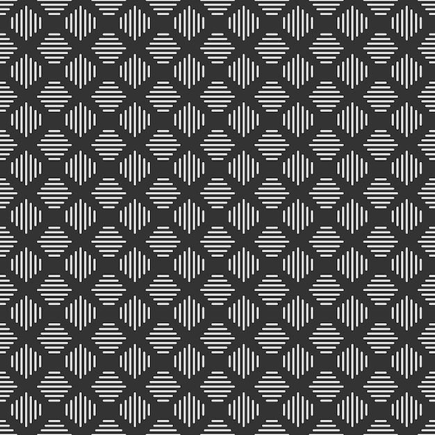 Vector geometric pattern of multiple lines seamless composition a template for backgrounds prints textures creative ideas for packaging clothing and decorative elements