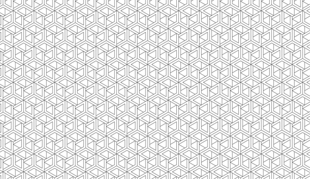 Geometric pattern seamless Trendy design vector background for web backdrop or paper print Tile texture