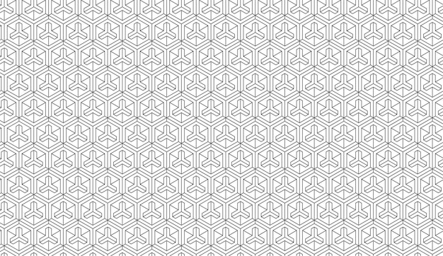 Geometric pattern seamless Trendy design vector background for web backdrop or paper print